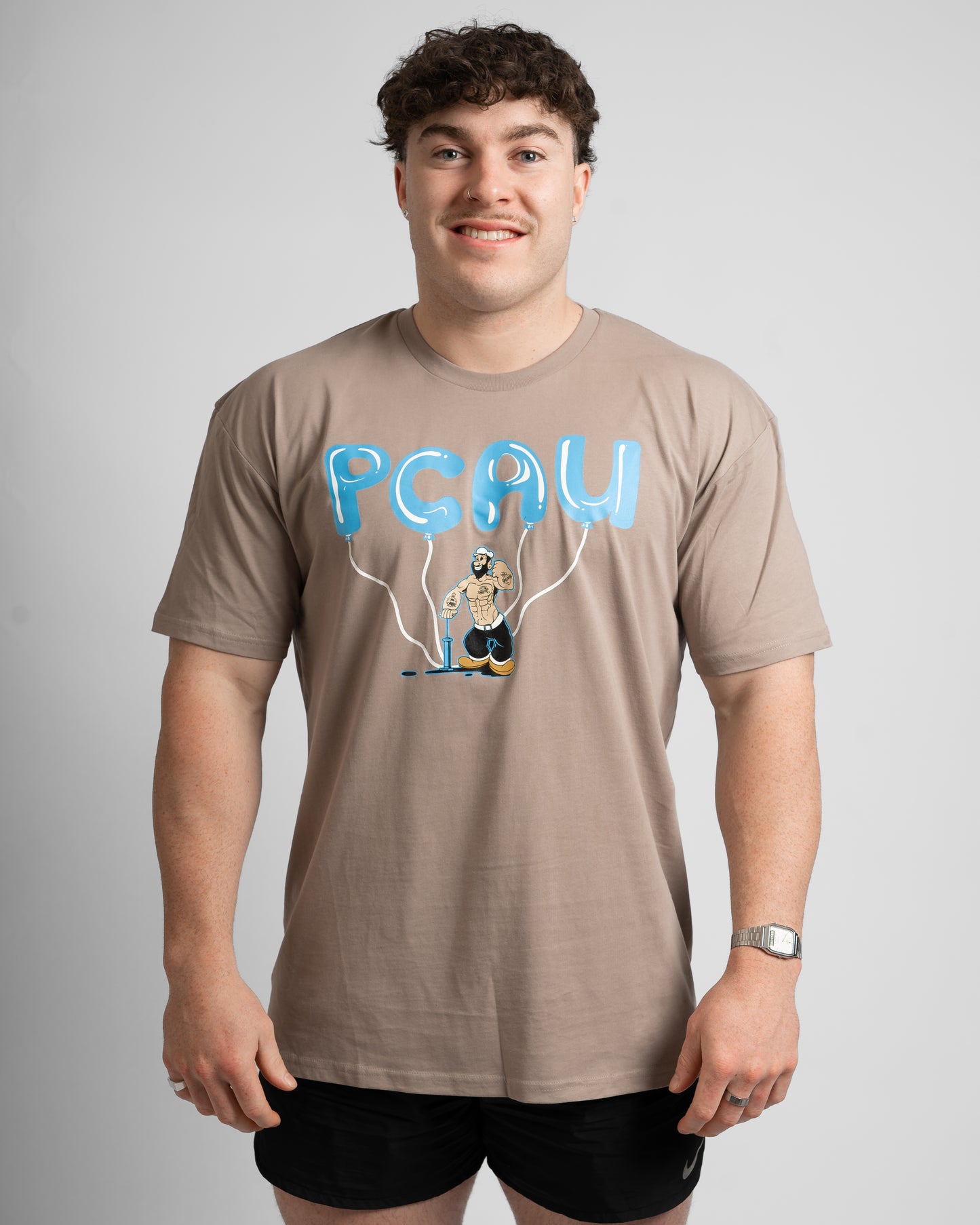 PCAU Shirt-BROWN